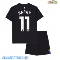 Camisa de time de futebol Everton Thierno Barry #11 Replicas 3º Equipamento Infantil 2025-26 Manga Curta (+ Calças curtas)